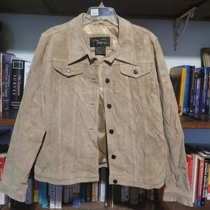 Vintage Fabio women's leather jacket. Large